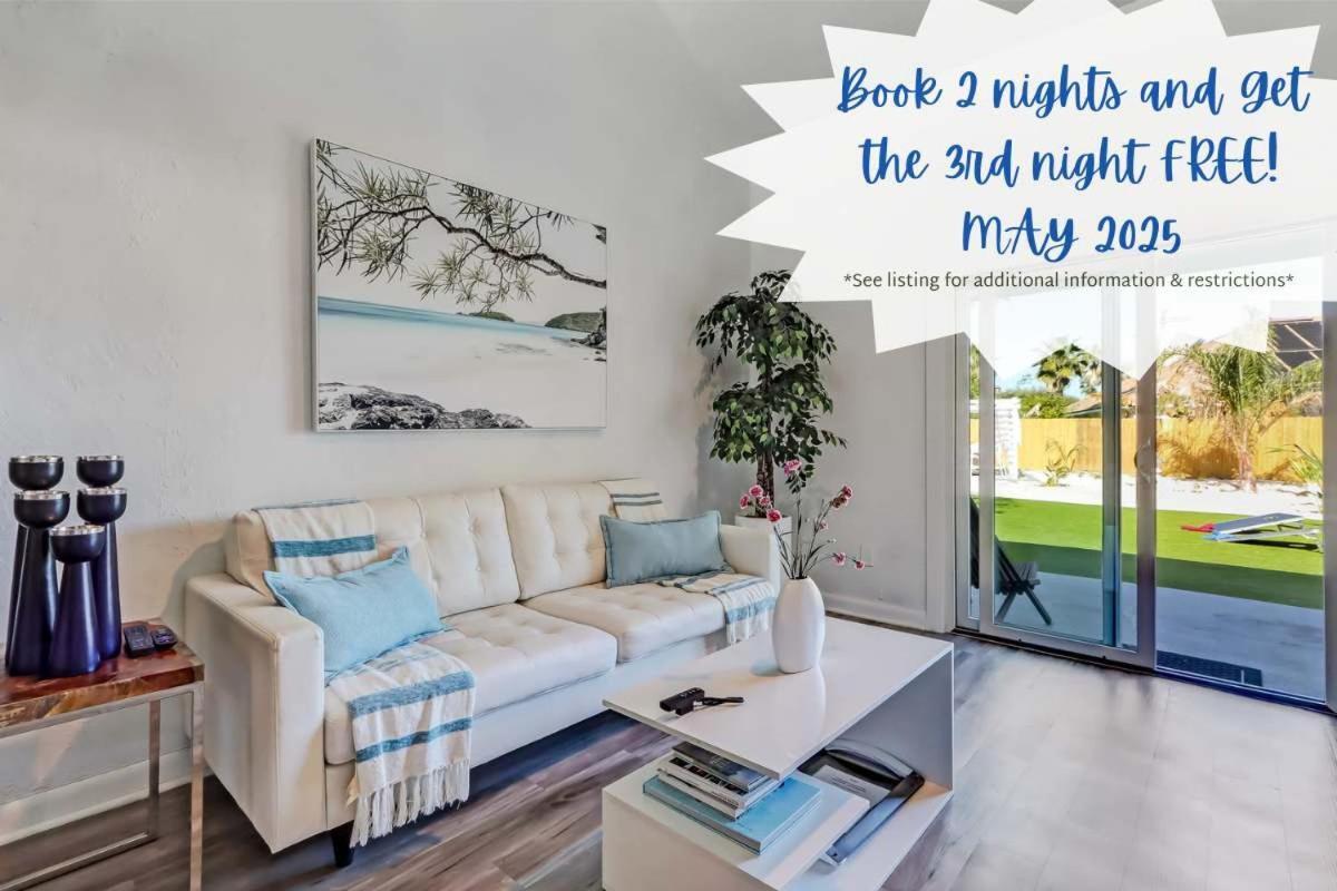 Lux Beach Cabana - Close To Beach & Restaurants St. Augustine Esterno foto